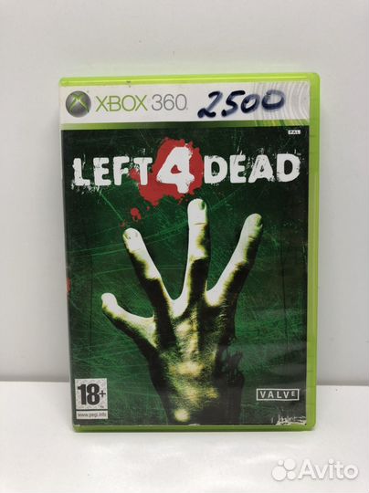 Диск Left 4 Dead для Xbox 360