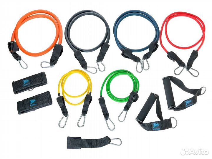 Комплект трубчатых эспандеров PRO 6-эспандеров