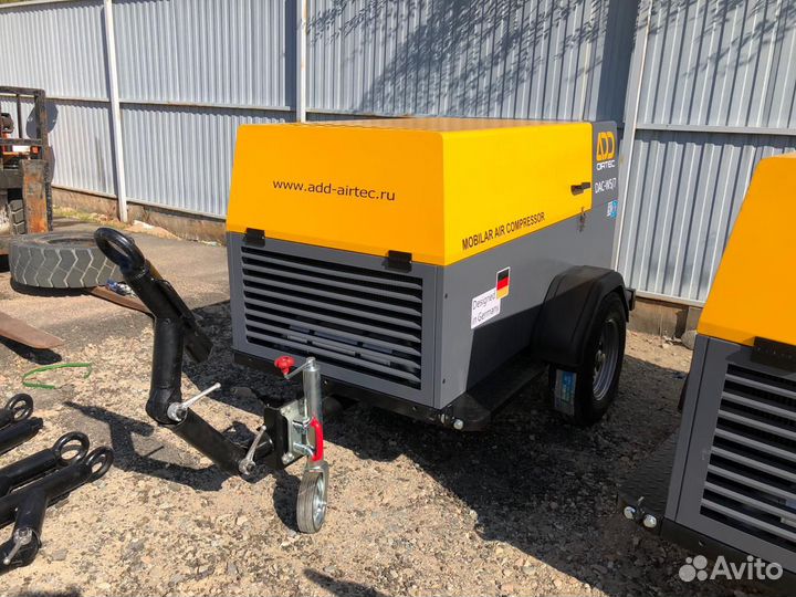 Компрессор дизельный мобильный