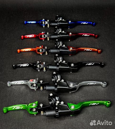 Комплект рычагов ASV на мотоцикл алюминиевые