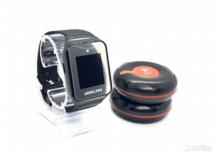 Кнопка вызова официанта персонала Классик и часы