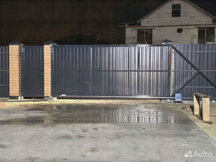 Откатные ворота