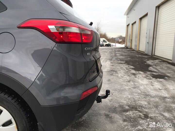 Фаркоп Baltex со штатной электрикой для Hyundai Cr