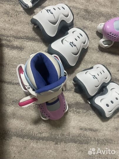 Ролики раздвижные для девочки новый
