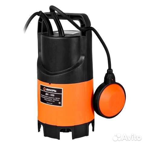 Новый дренажный насос Вихрь дн-350