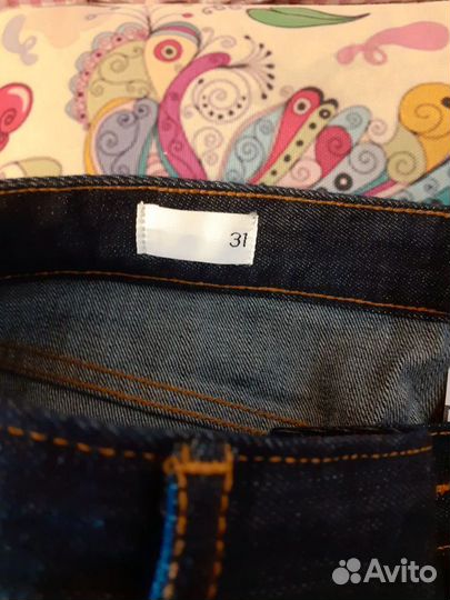 Джинсовая юбка - карандаш