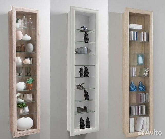 Стеклянные полки