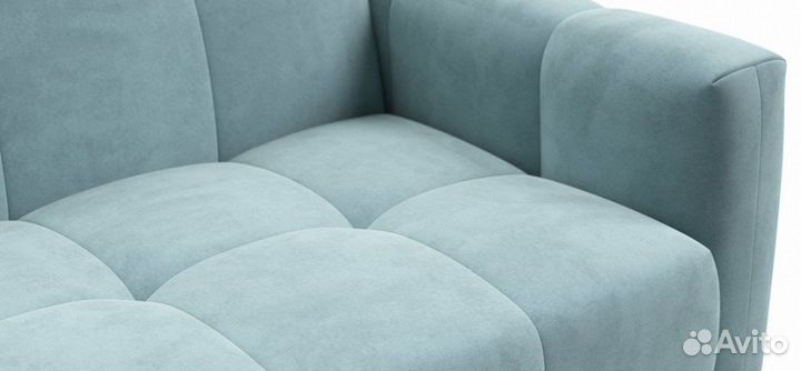 Диван boss Sleep велюр Monolit циан