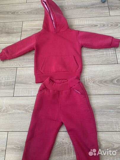 Флисовый костюм 92 98