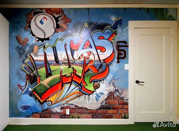 Художник роспись стен и граффити оформление