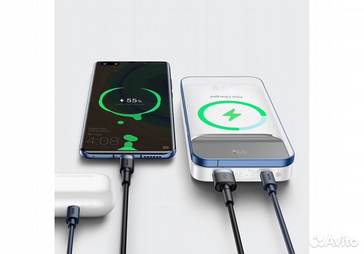 Пауэрбанк baseus magnetic 10000mah 20w