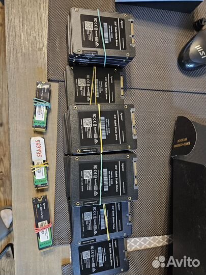 Нерабочие SSD в количестве