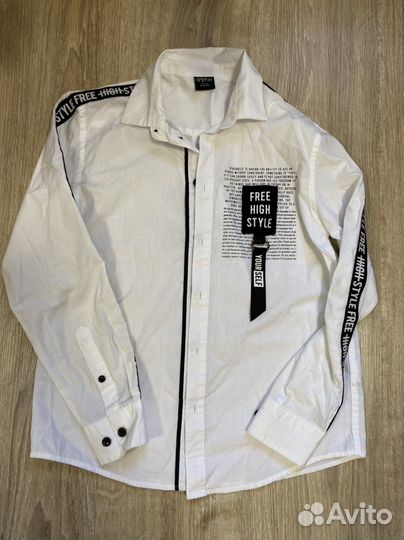 Рубашка школьная