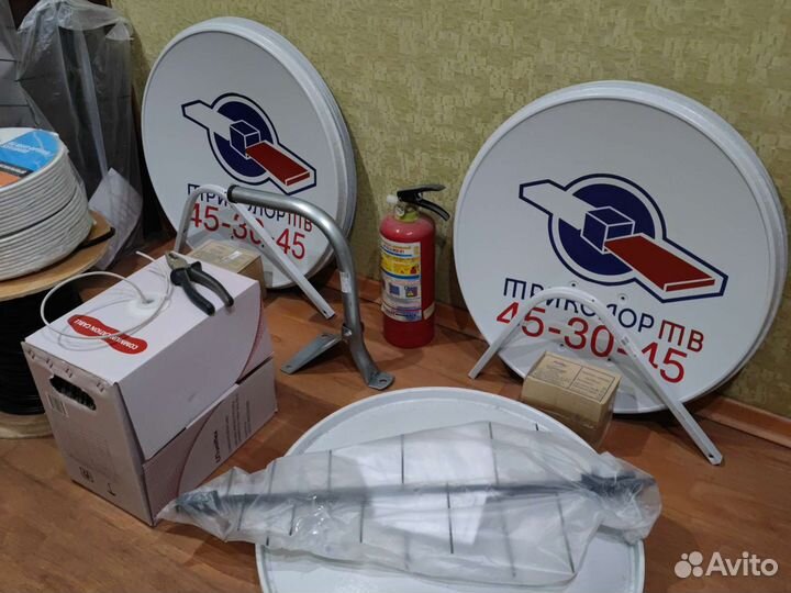 Оборудование Триколор антенны ресиверы