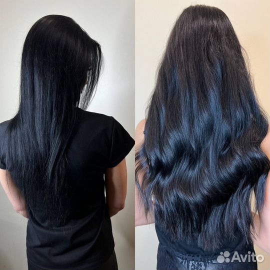 Микрокапсульное наращивание волос