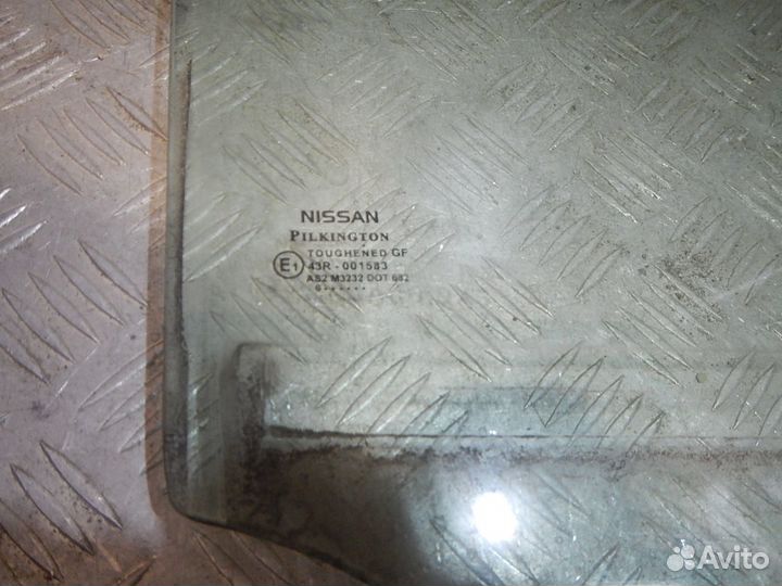 Стекло двери задней правой, Nissan (Ниссан) -note