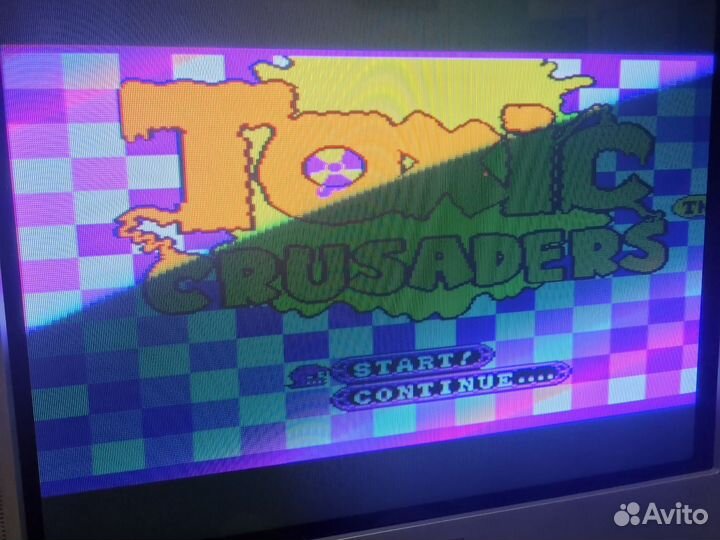 Картридж для денди 4 в 1 с токсик крусайдер