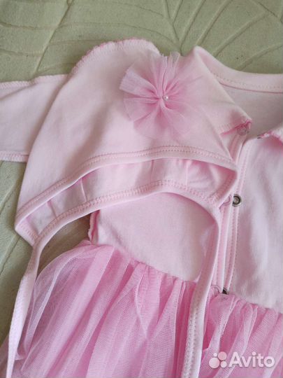 Комплект на выписку для девочки лето