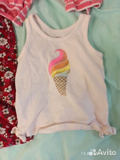 Пакет одежды на девочку 86