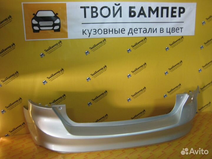 Бампер задний Ford Focus 3 задний цвет Серебристый