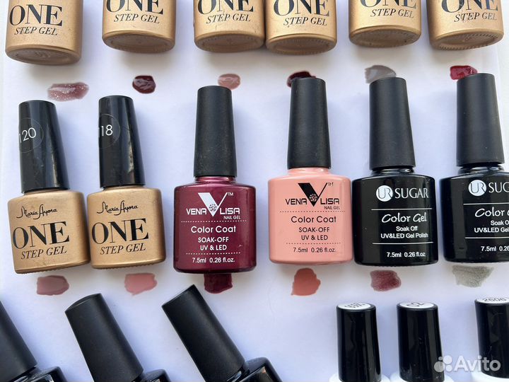 Гель лак для ногтей набор и поштучно