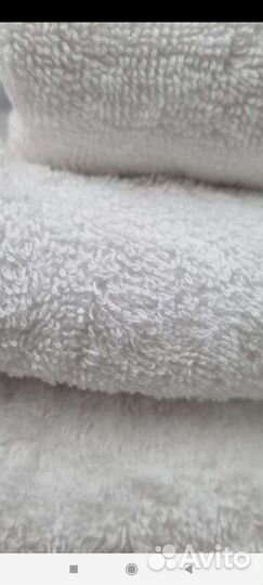 Махровые полотенца новые хлопок белые 70#140