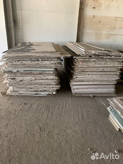 Гипсокартон б/у