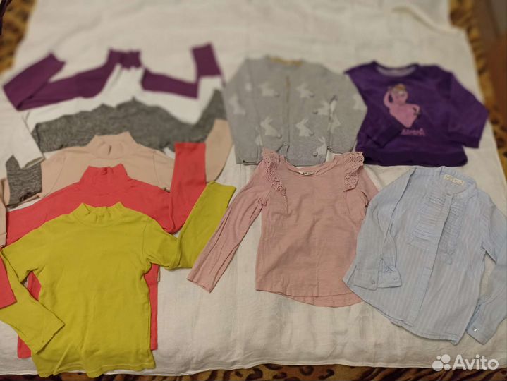 Одежда на девочку 98-110р пакетом