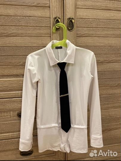 Рубашка-боди и брюки для спортивных бальных танцев