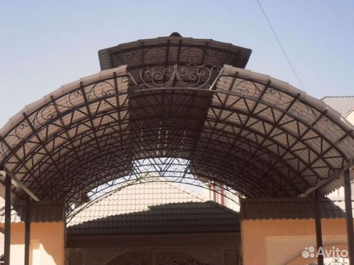 Навес под ключ