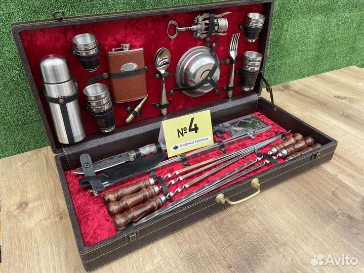 Подарочный шашлычный набор 