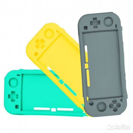 Чехлы силиконовые Nintendo switch lite 3 цвета