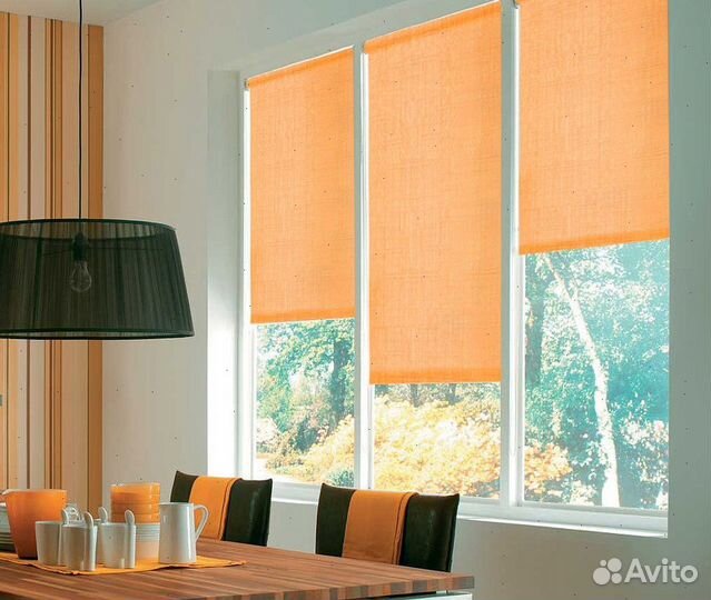 Рулонные шторы. Не требуют сложного ухода