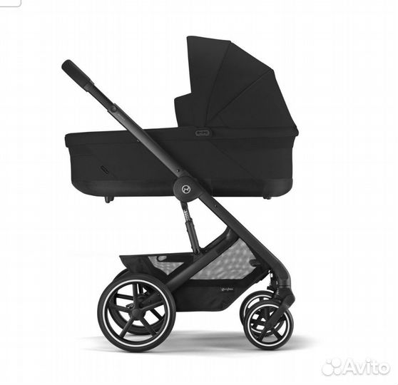 Коляска Balios S Lux Moon Black (Black Frame) 2023