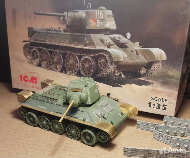 Модель танка Т-34-76