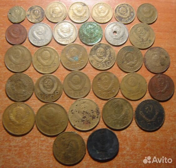 2 набора дореформенных монет