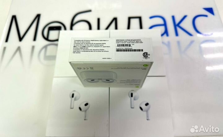 Apple AirPods 3rd Gen Новые, Оригинал Гарантия Год