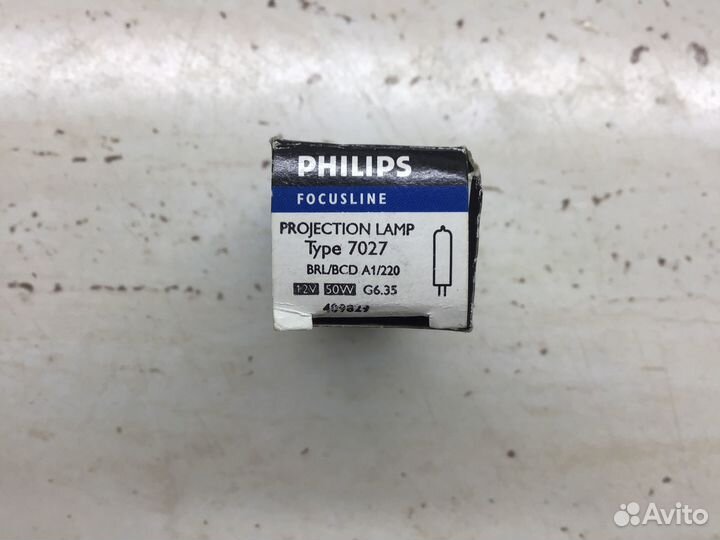 Philips Projection Lamp 7027- Лампа галогенная