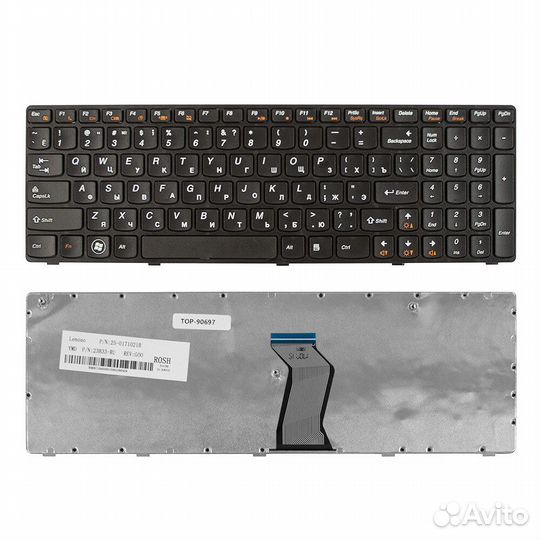 Клавиатура для ноутбука Lenovo IdeaPad G570, G575