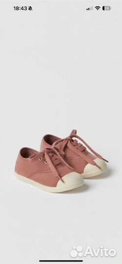 Кеды Zara 26 для девоки новые (испания)