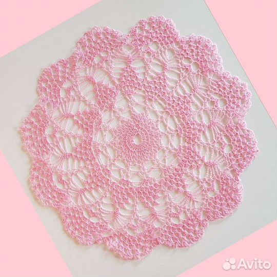 Салфетки ажурные для интерьера