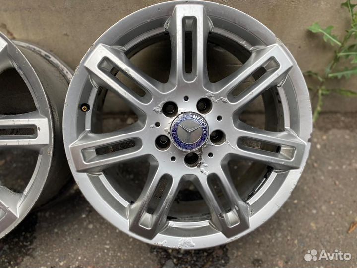 Оригинальные литые диски Mercedes E R17