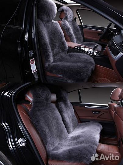 Меховые накидки из овчины длинный ворс 