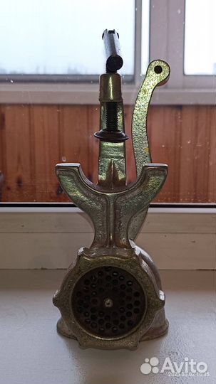 Мясорубка ручная СССР чугунная