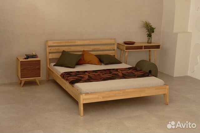 Кровать Olivia 180х200 см из массива дерева