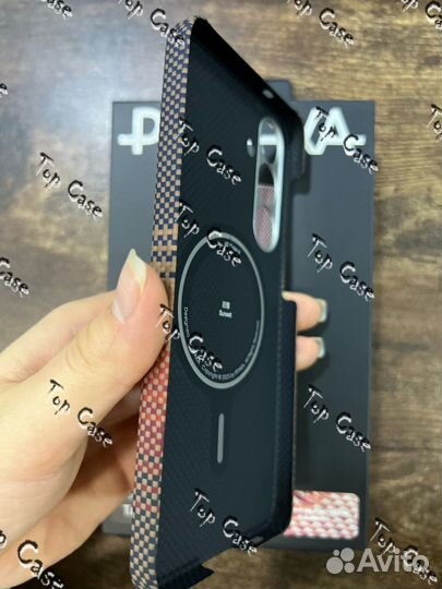 Чехол Pitaka Tactile Samsung S25 Plus sunset