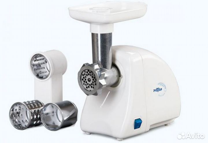 Мясорубка с тёрками и шинковками,1800вт