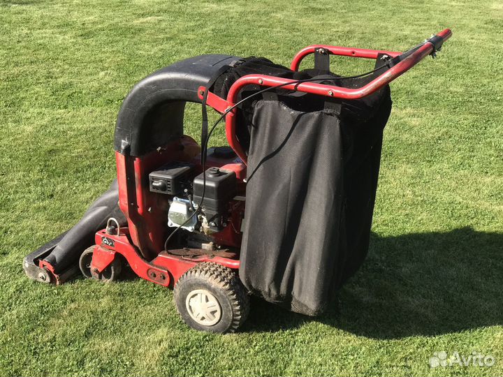 Садовый пылесос бензиновый самоходный