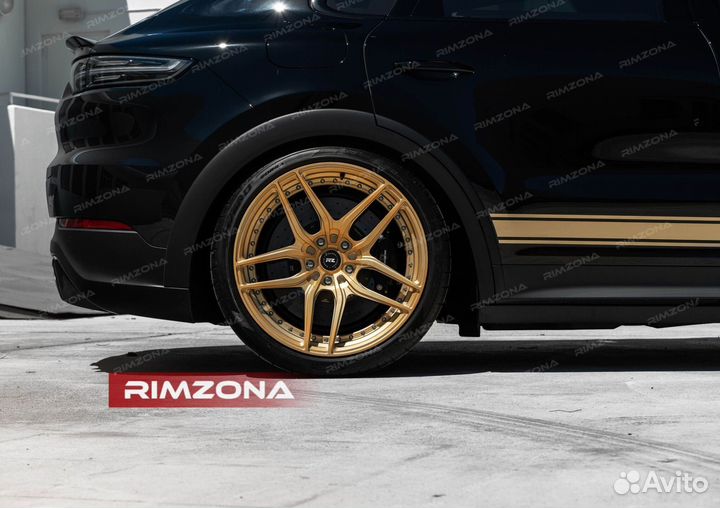 Кованые диски R22 anrky на Porsche Panamera