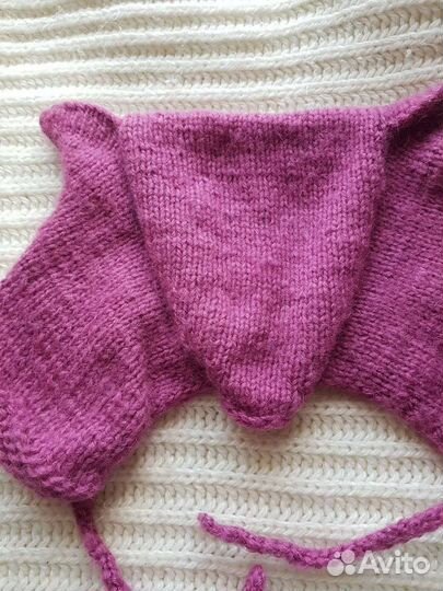 Чепчик вязаный Шапка